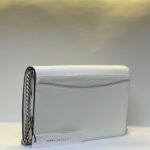 Marc Jacobs Party On A Chain Cluth and Crossbody Leather Bag (Cotton)