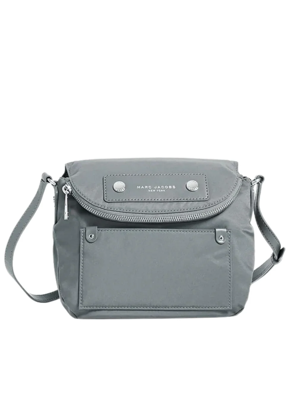 Marc Jacobs Preppy Nylon Mini Natasha (Rock Grey)1