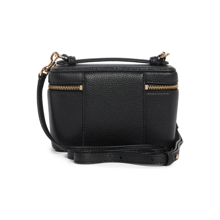 Marc Jacobs The Vanity Leather Crossbody Bag (Black)2