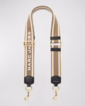 Marc Jacobs The Logo Webbing Strap (Beige)