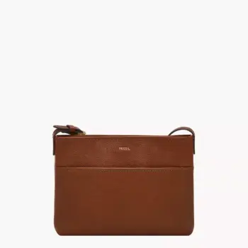 Fossil Phoebe Small Crossbody (Brown)
