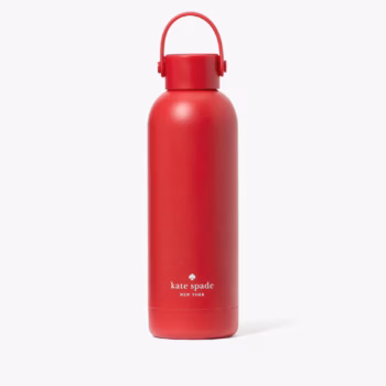 Kate Spade Water Bottle (Red)